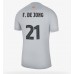 Cheap Barcelona Frenkie de Jong #21 Third Football Shirt 2022-23 Short Sleeve